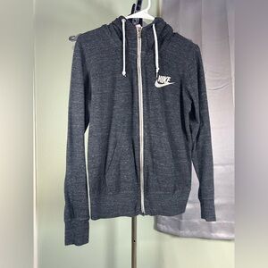 Nike Dark Gray Zip-Up Hoodie